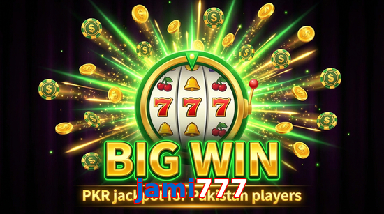 Big win animation on Jami777 slot game